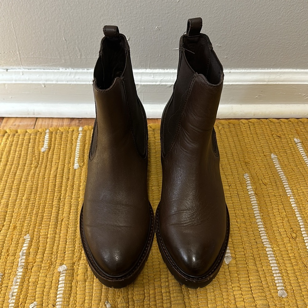 Thursday Boot Company Dark Brown Chelsea Ankle Boots - Picture 4 of 9